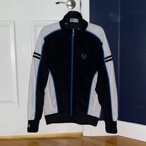 RAREST SERGIO TACCHINI VELOUR JACKET (XL)